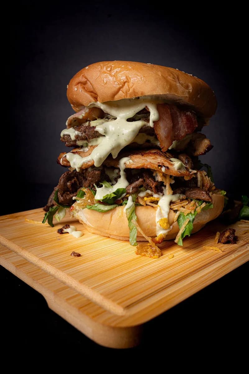 Hamburguesa Triple